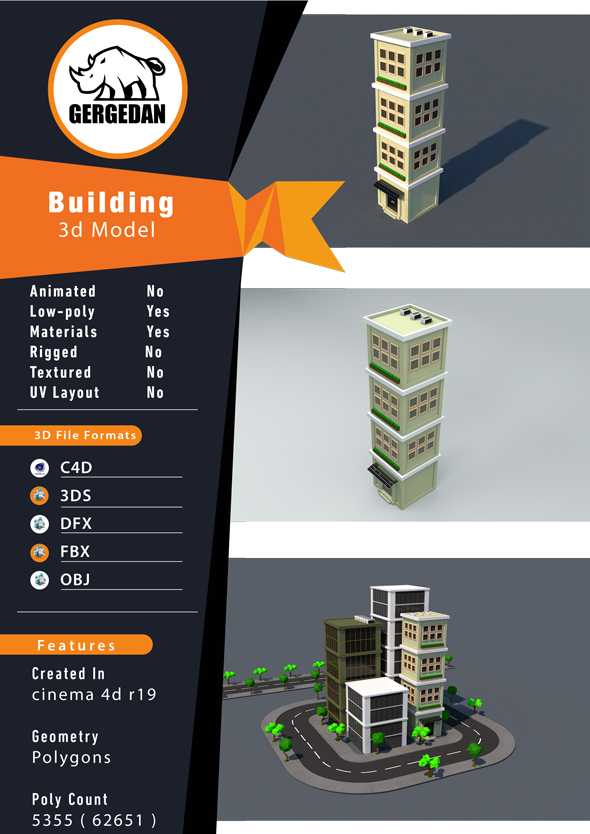 Building - 3Docean 26066425