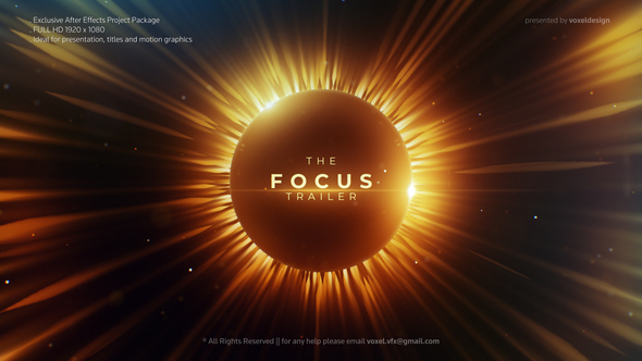 Focus Cinematic Trailer - VideoHive 26067069
