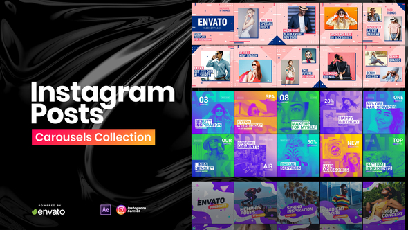 Instagram Posts Collection - VideoHive 26067606