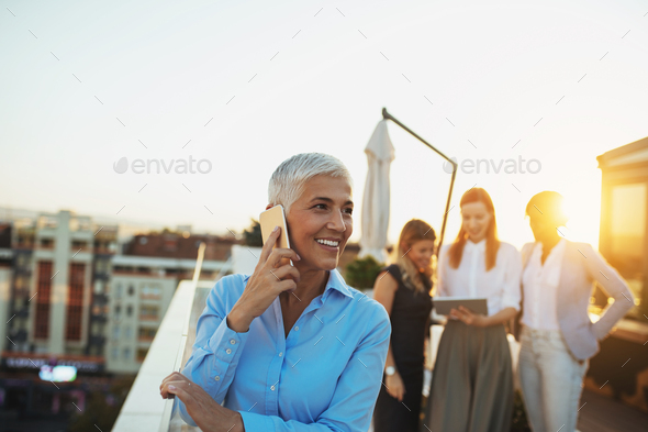 Conversation with clients - Stock Photo - Images