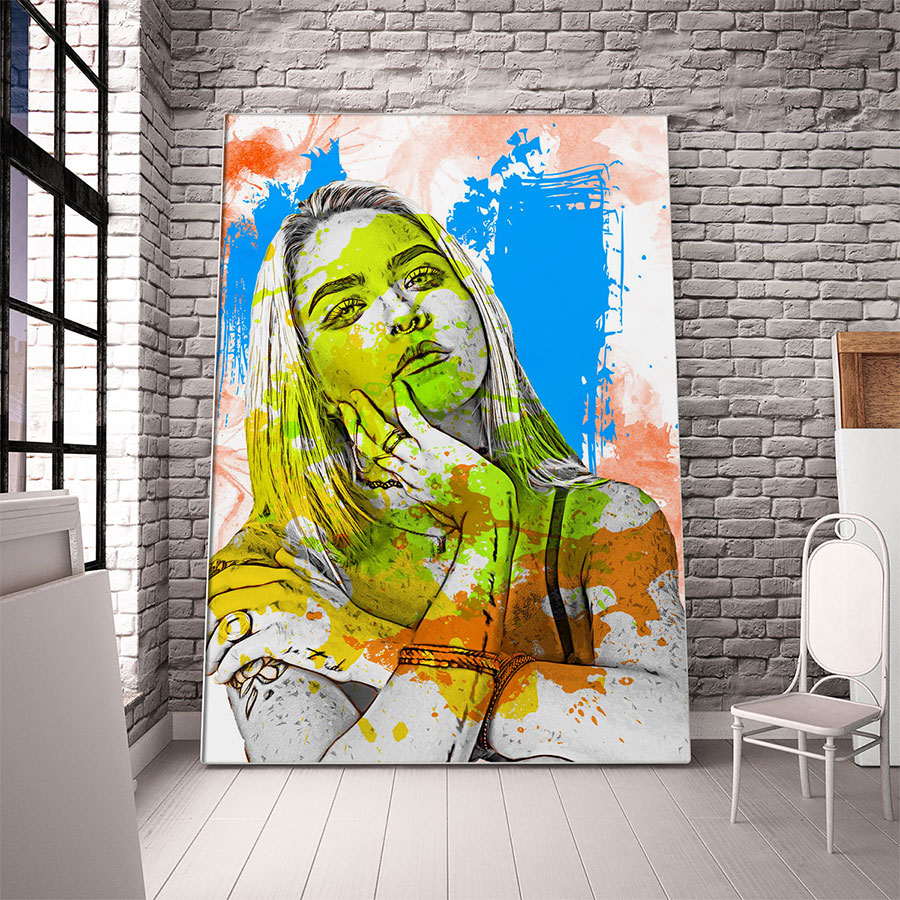 Spray Art Photoshop Action, Actions and Presets Including: spray & wall -  Envato Elements