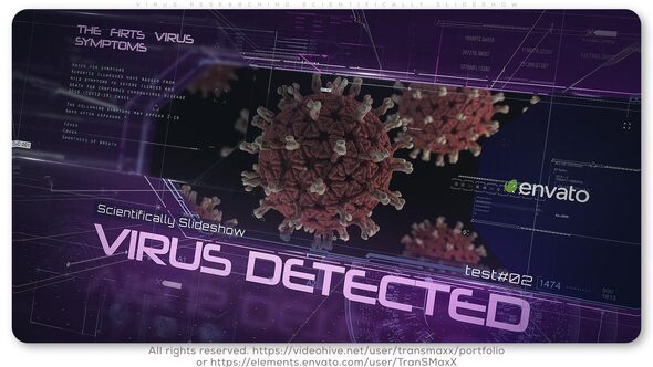 Virus Researching Scientifically - VideoHive 26075574