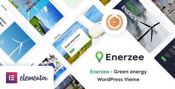 Enerzee – Renewable Energy WordPress Theme