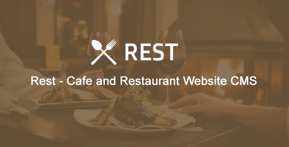 Rest – Cafe and Restaurant Website CMS