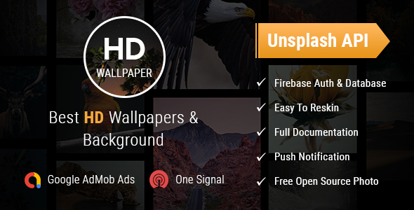 HD Wallpapers - Android App with Admob