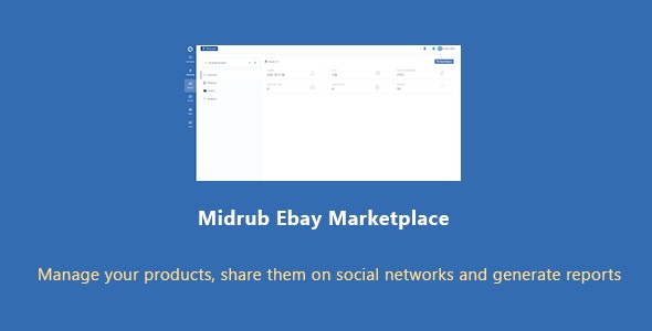 Midrub Ebay Marketplace - Script for Dropshipping and Ebay Management