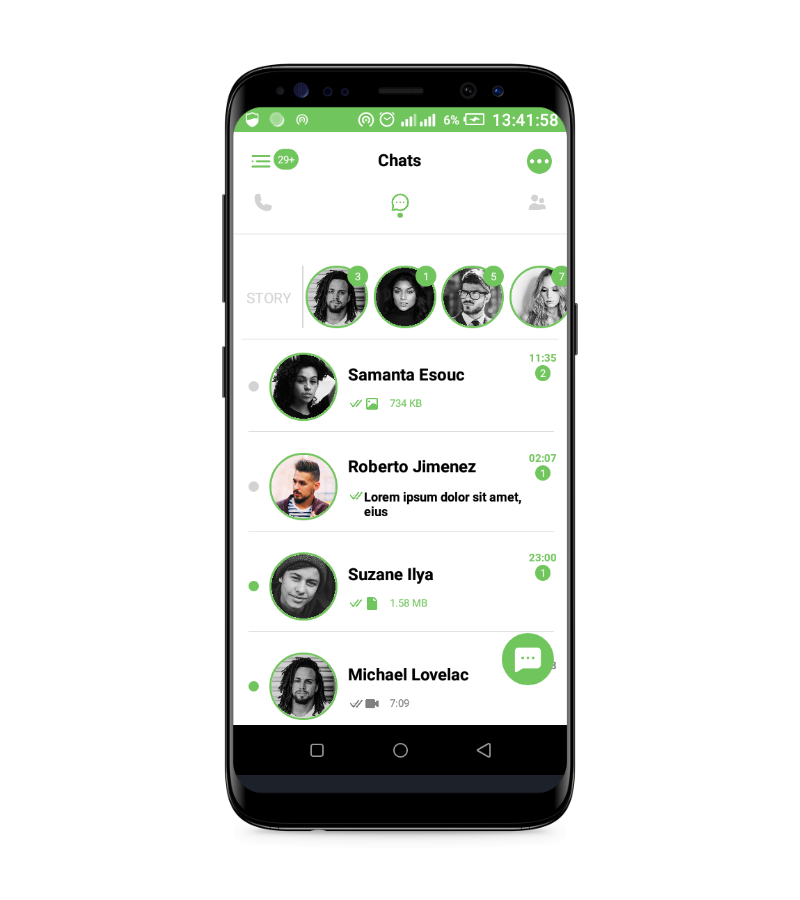 Download WhatsApp Redesign - React Native Social Media Messenger UI ...