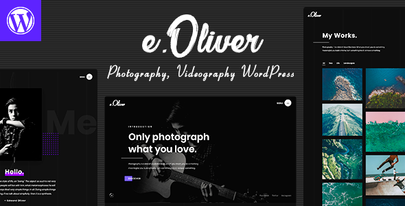 Oliver – Photography Portfolio Theme