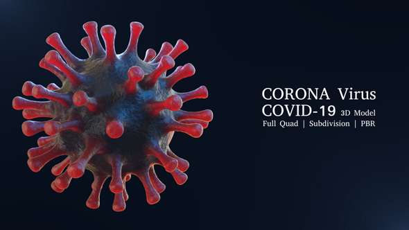 Virus Corona Covid-19 - 3Docean 26102766