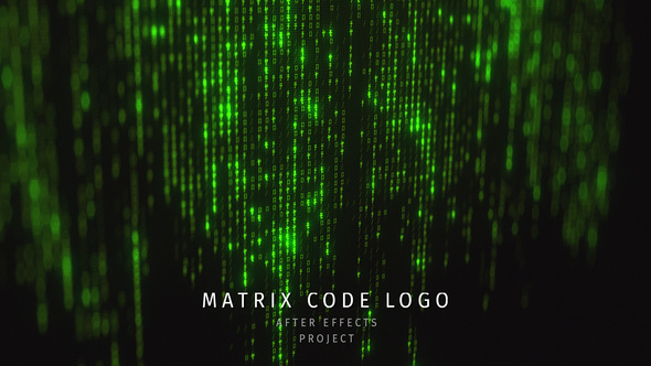 Matrix Code Logo - VideoHive 26109673