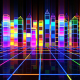 City Colorful Glowing - VideoHive Item for Sale