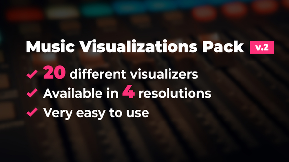 Audio Visualizations PackAudio - VideoHive 26021244