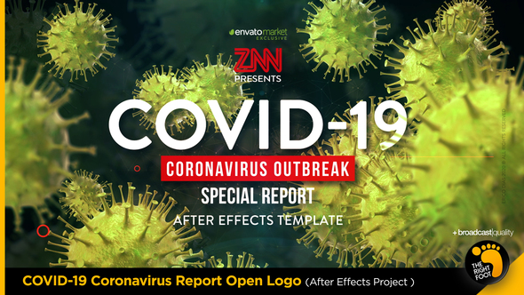 COVID-19 Coronavirus Report - VideoHive 26080512