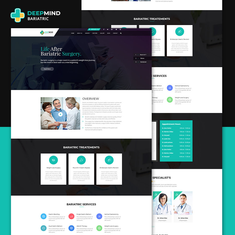 DeepMind Coronavirus, Hospital and Heath HTML Template - 12