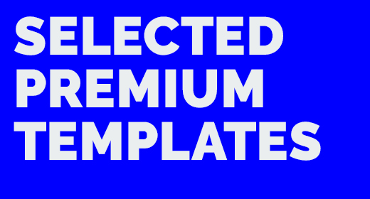 Selected Premium Templates by Leupsi