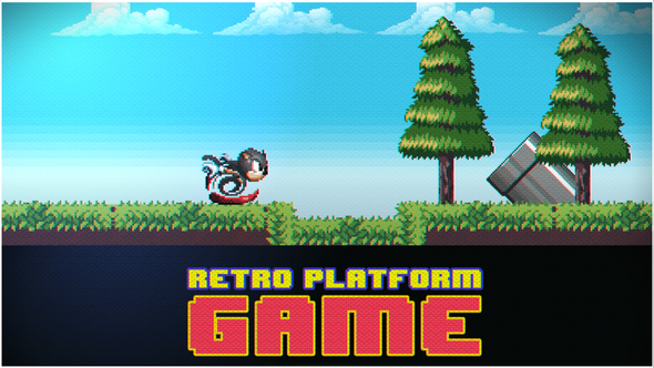 Retro Platform Game - VideoHive 26124034