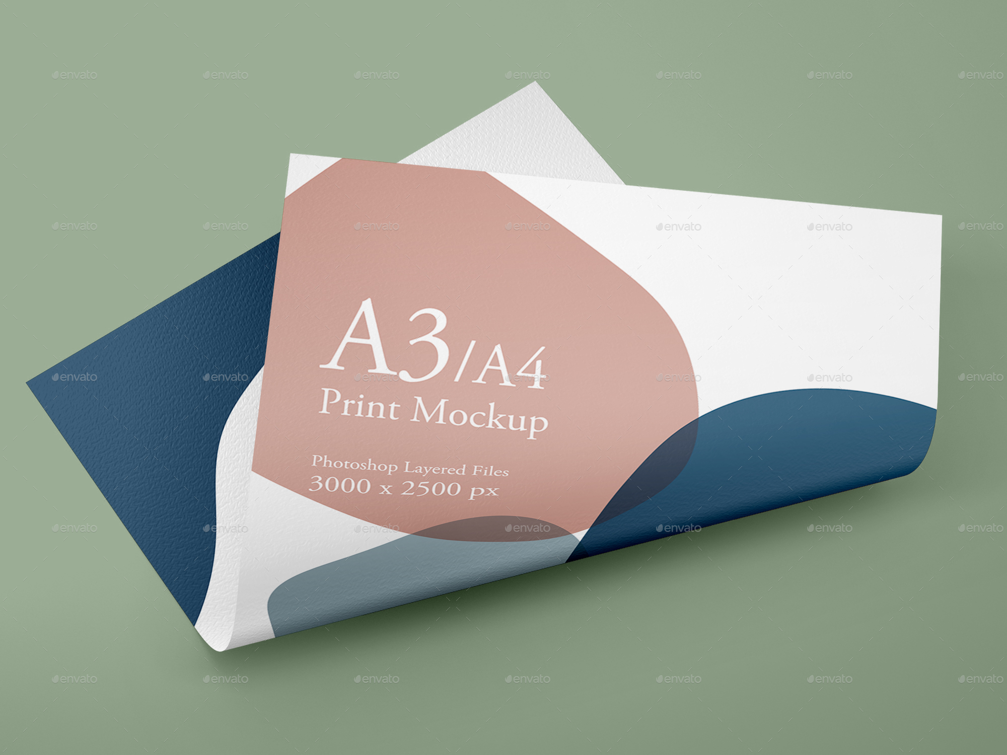 A3 Print Mockup by ArcticBlue | GraphicRiver