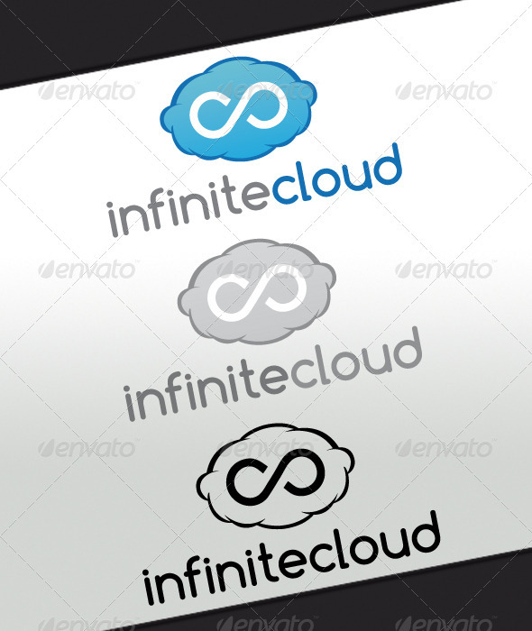 Infinite Cloud Logo - Nature Logo Templates