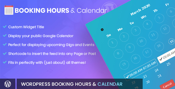 Download WooCommerce Booking Hours Calendar Free Nulled