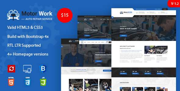 Motor Expert - ThemeForest 22025358