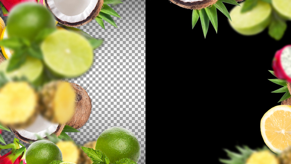 Fruit Frame And Transitions