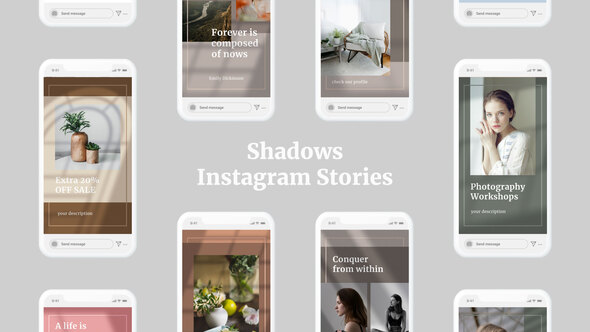 Shadows Instagram Stories - VideoHive 26139171