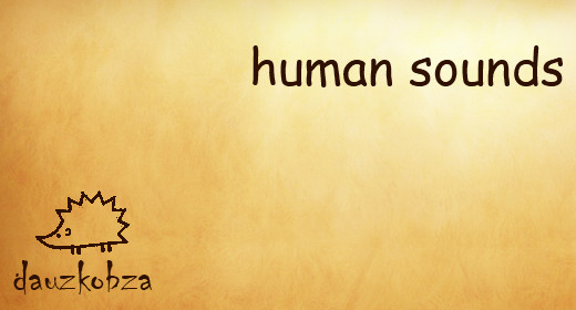 human sounds