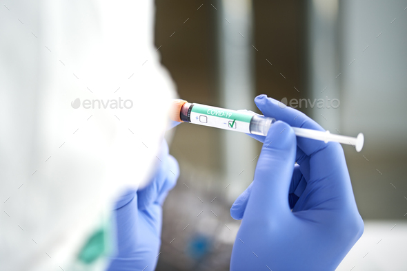 Negative result of coronavirus test - Stock Photo - Images