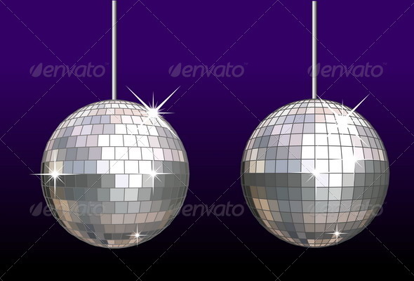 Disco Ball set - Man-made Objects Objects
