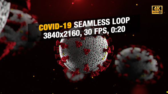 CovID 19 - Corona Virus Background Loop