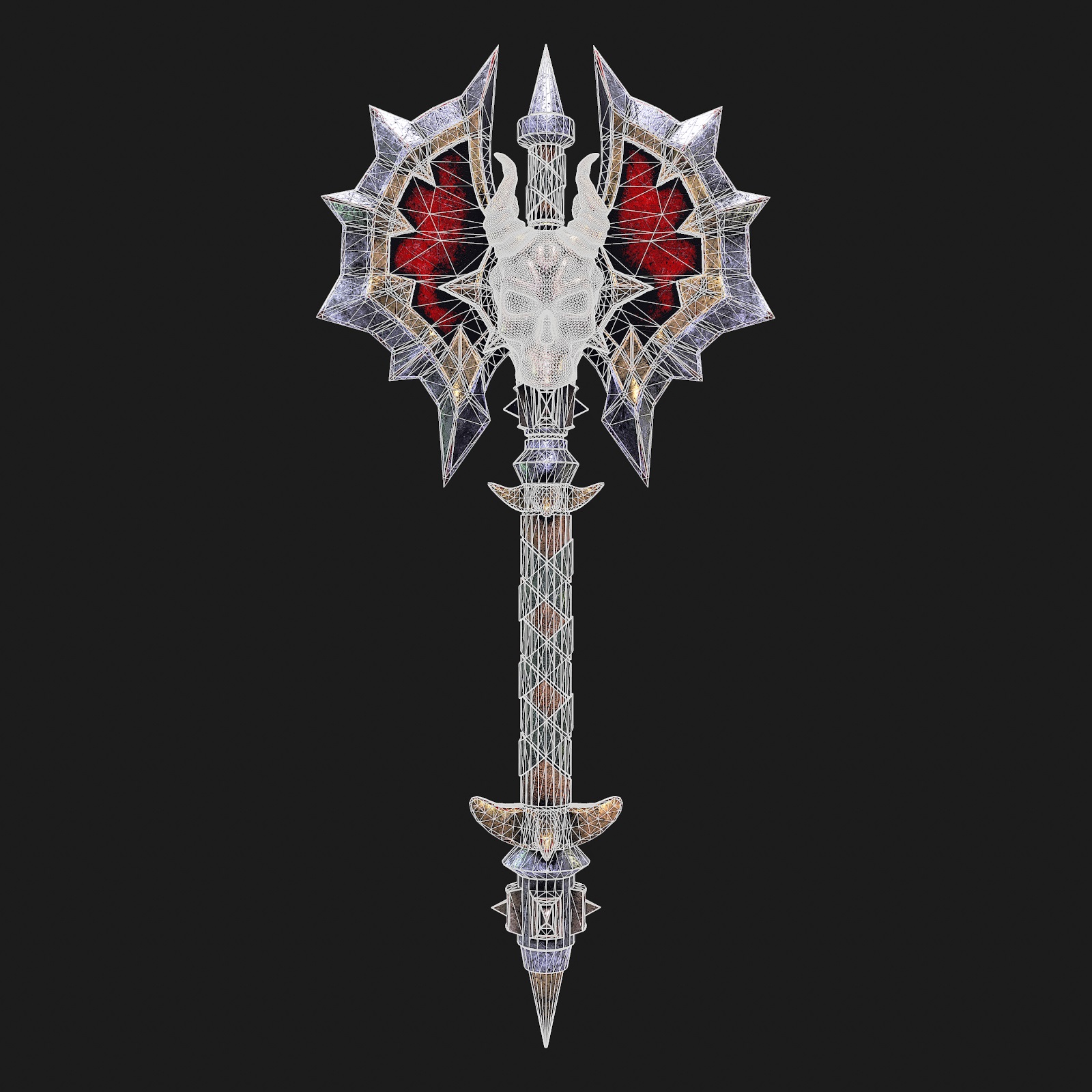 Fantasy axe 2 3d model by Nicu_Tepes | 3DOcean