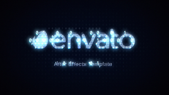 Coded Text Logo - VideoHive 26119643