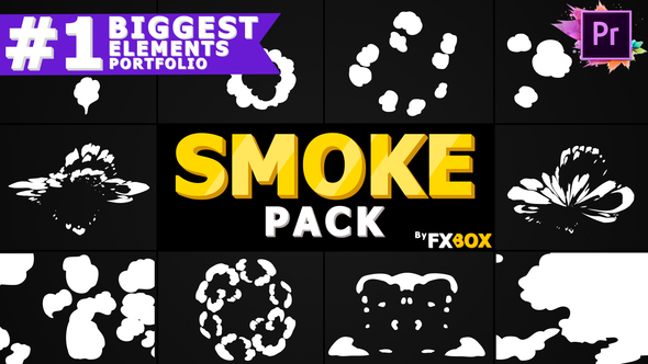Smoke Elements Collection | Premiere Pro MOGRT