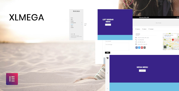 Xlmega Elementor Mega Menu