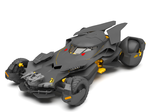 Bat mobile car - 3Docean 26152158