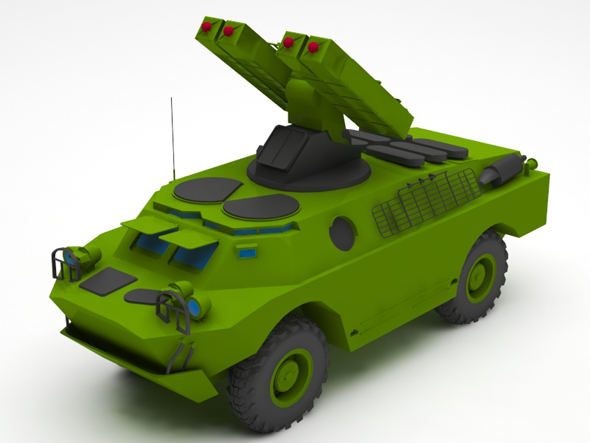 Military missille truck - 3Docean 26152783