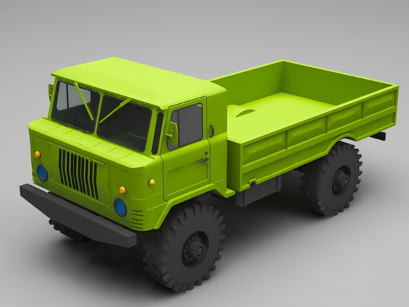 Military truck - 3Docean 26152820