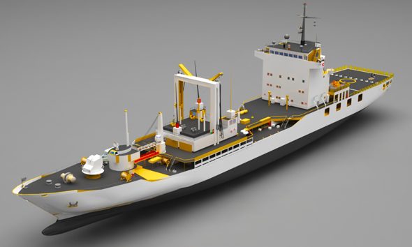 Navy ship - 3Docean 26153097