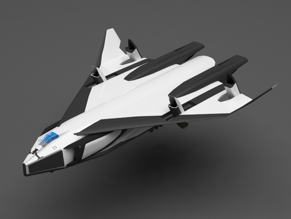 space shuttle avatar - 3Docean 26153495