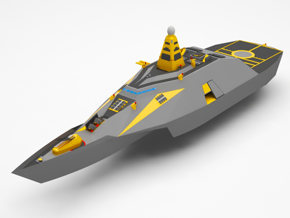 Navy ship - 3Docean 26153689