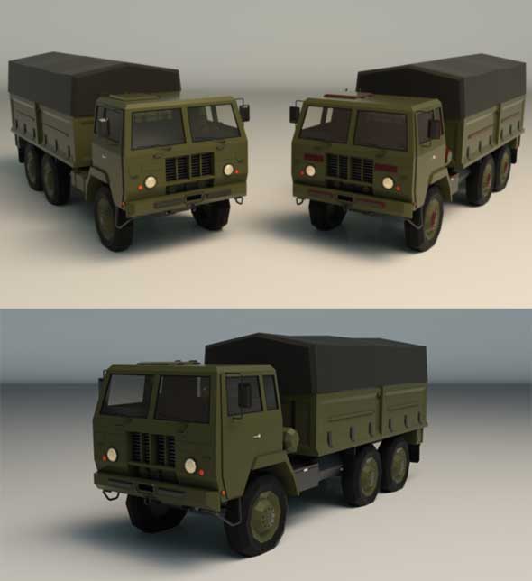 Low Poly Military - 3Docean 26153949