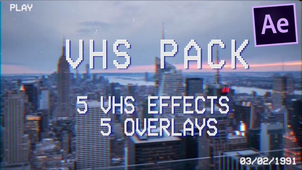 VHS Pack: effects - VideoHive 26156008