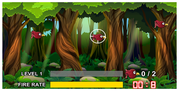 Unity Bird Shooting Game Template