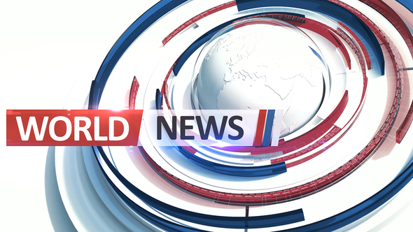 World News Broadcast - VideoHive 26160593