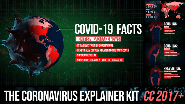 Corona virus explainer - VideoHive 26167114