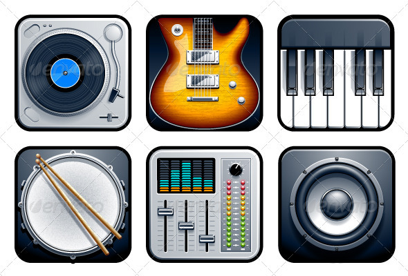 Musical App Icons