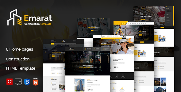 Emarat - Construction - ThemeForest 22560151