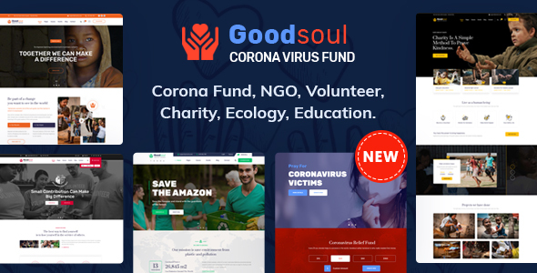 GoodSoul - Coronavirus - ThemeForest 25073217