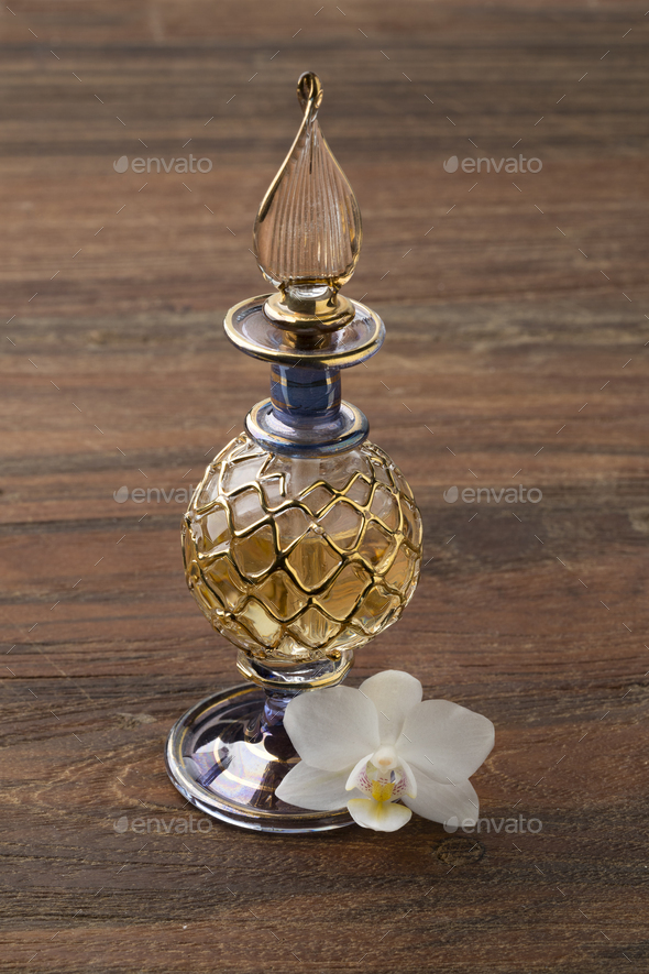 Vintage Arabic handmade Perfume Bottle