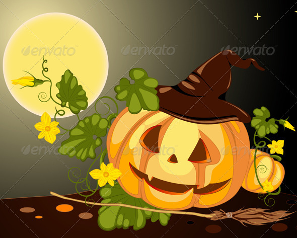 Halloween Pumpkin - Halloween Seasons/Holidays